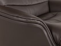 Elektrische relaxfauteuil MARINA - Leder donkerbru THC-15-000007-S-DBZ