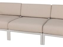 Lounge 3-zit MAXIMO - Gesso/Perla C-NRD-14-SET1