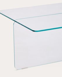 Salontafel ZAREN - Grijs glas KAV T0600067CC07