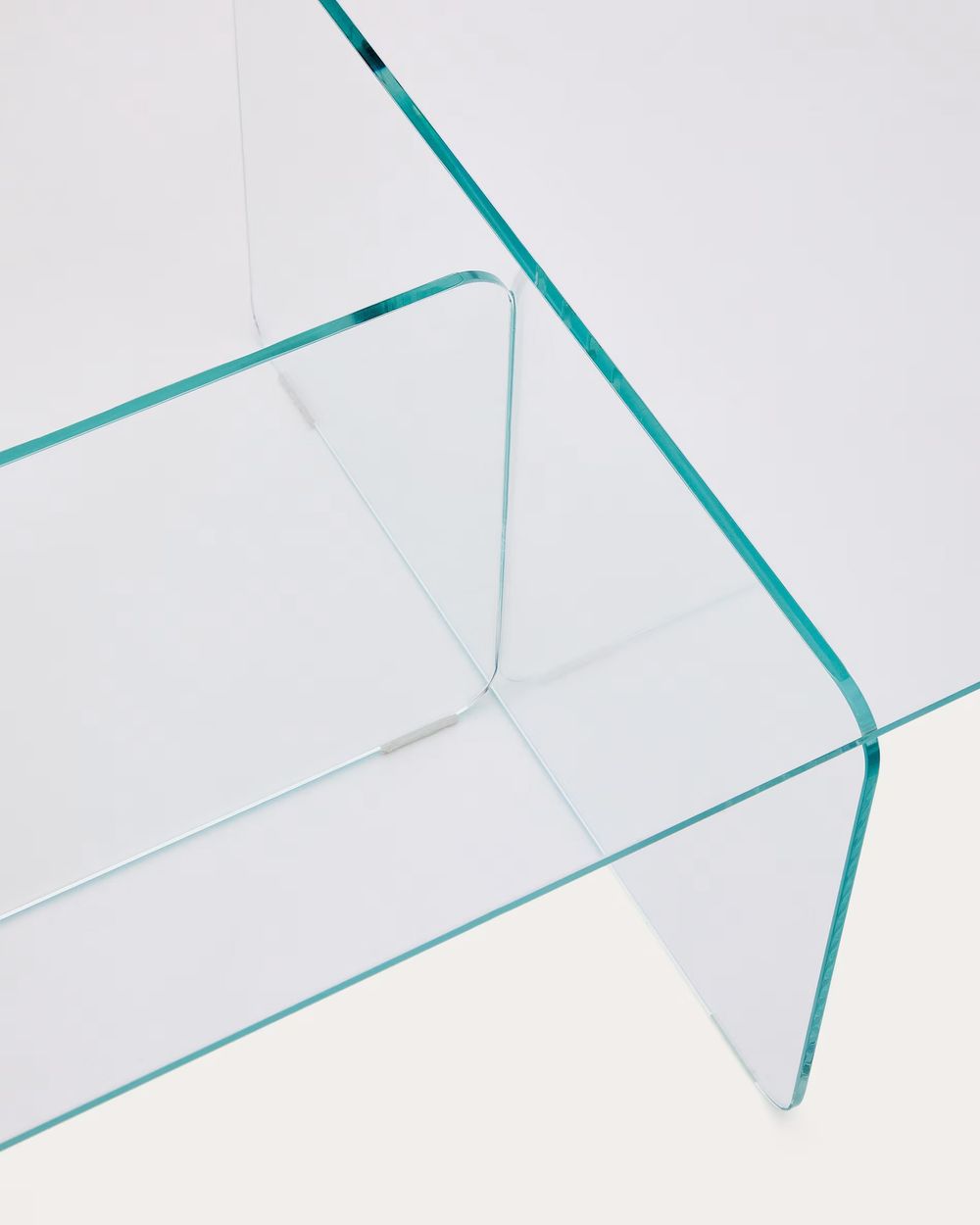 Salontafel ZAREN - Grijs glas KAV T0600067CC07