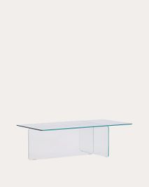 Salontafel ZAREN - Grijs glas KAV T0600067CC07