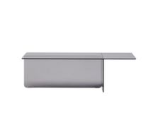 Salontafel ZAREN - Grijs glas KAV T0600067CC26