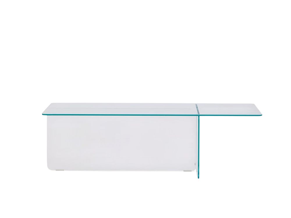 Salontafel ZAREN - Grijs glas KAV T0600067CC07