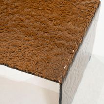 Salontafel RIPPLE - Bruin glas BBO 250059
