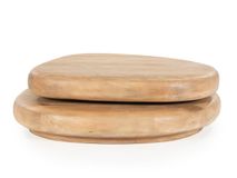 Salontafel KABO - Lichtbruin mangohout BBO 250079