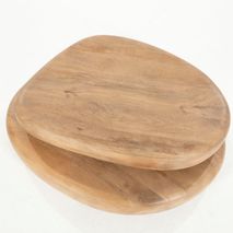 Salontafel KABO - Lichtbruin mangohout BBO 250079