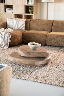 Salontafel KABO - Lichtbruin mangohout BBO 250079