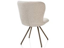 Draaibare eetkamerstoel ETHAN - Beige XOO 55116BEI