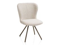 Draaibare eetkamerstoel ETHAN - Beige XOO 55116BEI