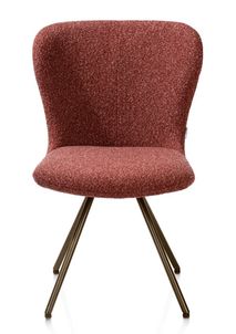 Draaibare eetkamerstoel ETHAN - Beige XOO 55116KOP