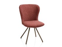 Draaibare eetkamerstoel ETHAN - Beige XOO 55116KOP