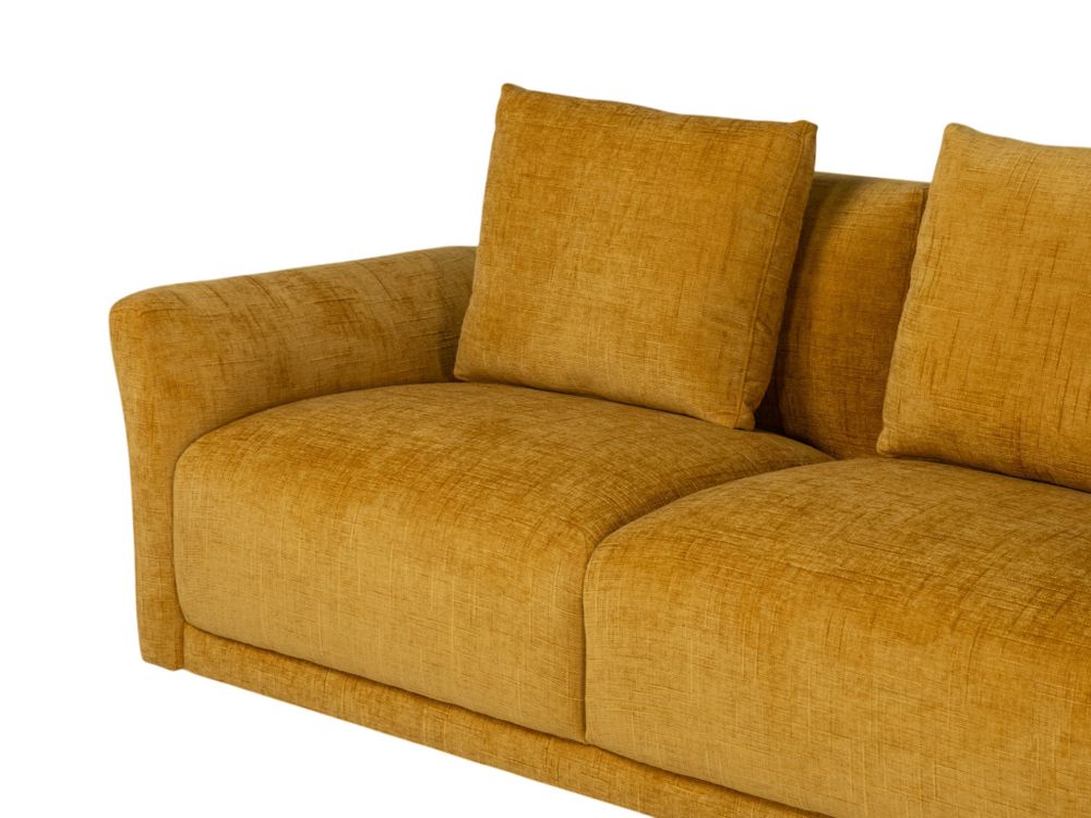 2,5-zit BONDI - Mustard FUR-45-000021-B-VM