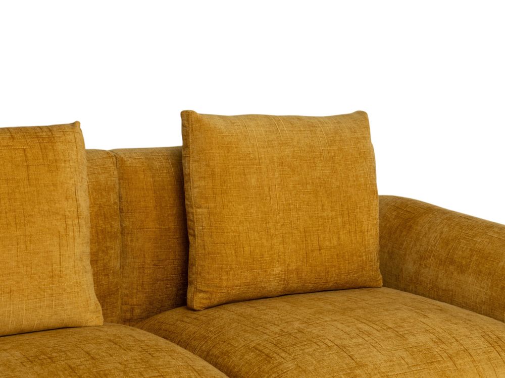 2,5-zit BONDI - Mustard FUR-45-000021-B-VM