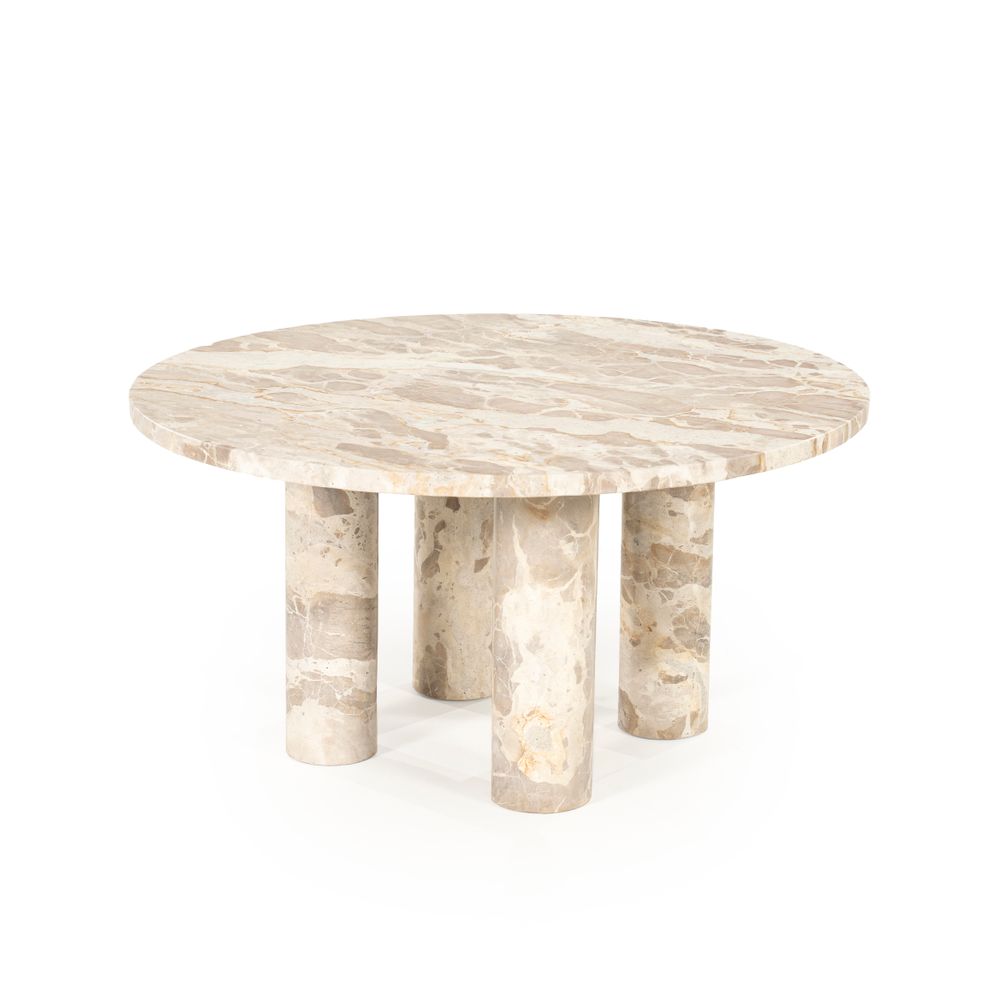 Salontafel MARMO - Beige marmer BBO 250353