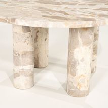 Salontafel MARMO - Beige marmer BBO 250353