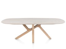 Eetkamertafel HIMALAYA - Eikenhout / keramiek HEH 55984-CRE