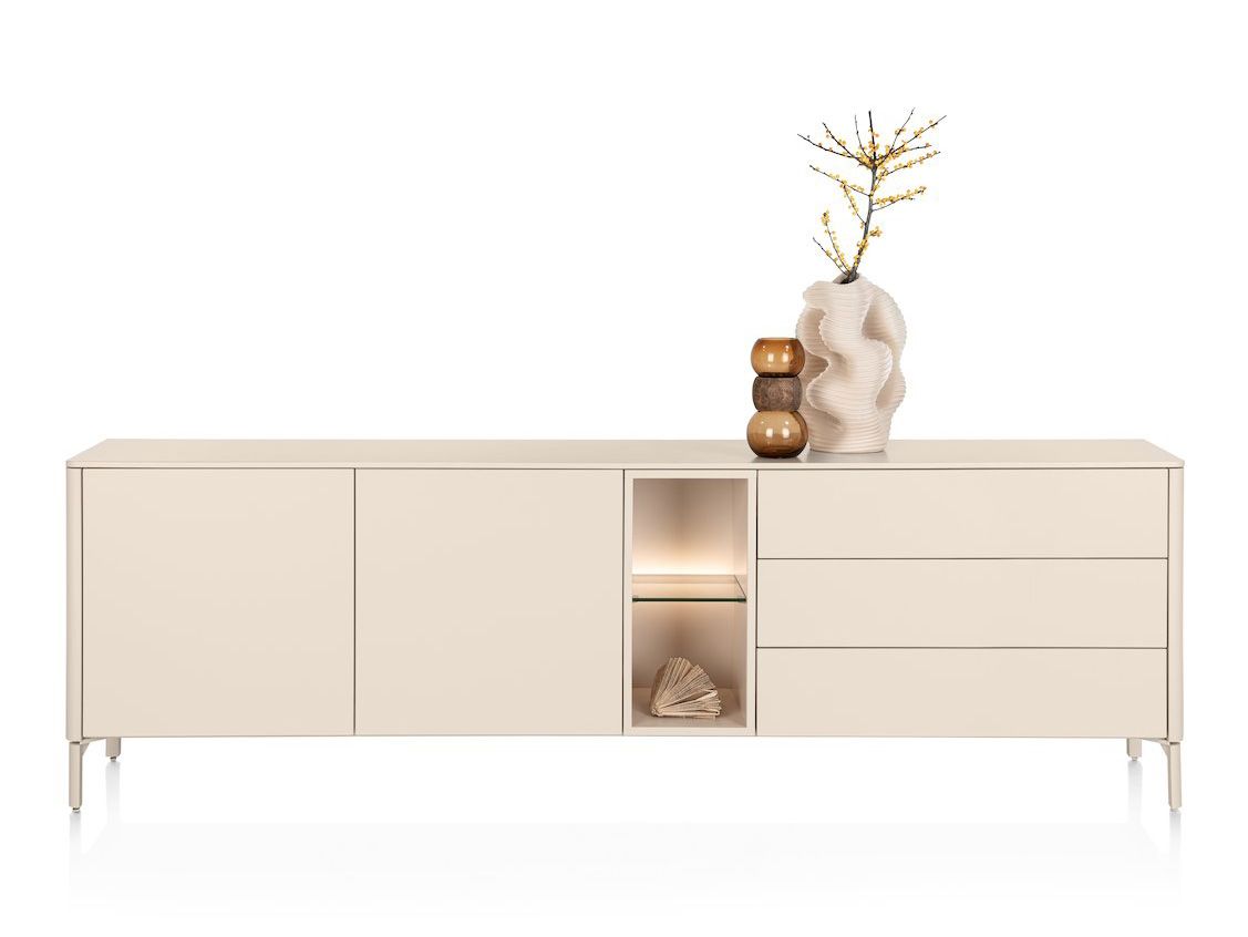 Dressoir TRENTINO - Gelakt crème XOO 52404CRE