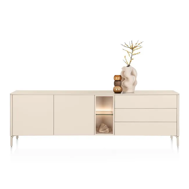 Dressoir TRENTINO - Gelakt crème