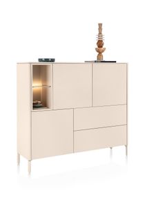 Dressette TRENTINO - Gelakt crème XOO 52407CRE