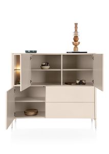 Dressette TRENTINO - Gelakt crème XOO 52407CRE