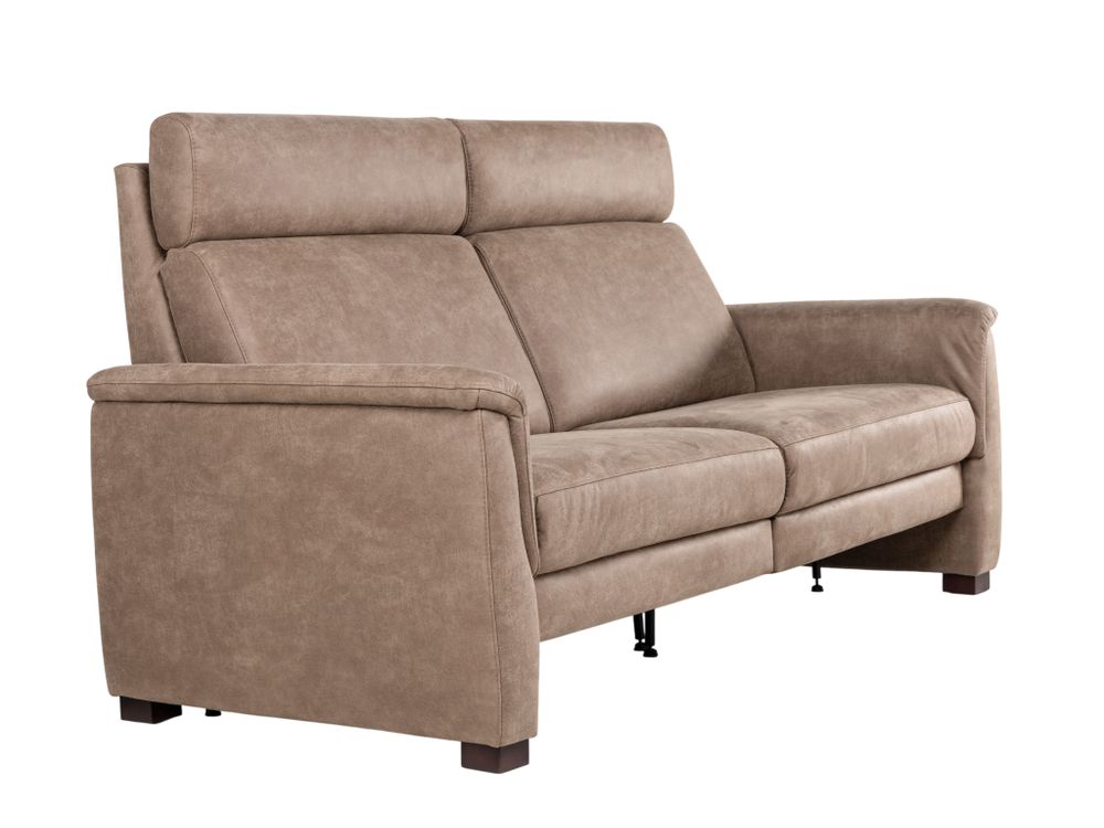 3-zit met elektr. relaxen OSLO - Taupe C-DFM-14-TZ