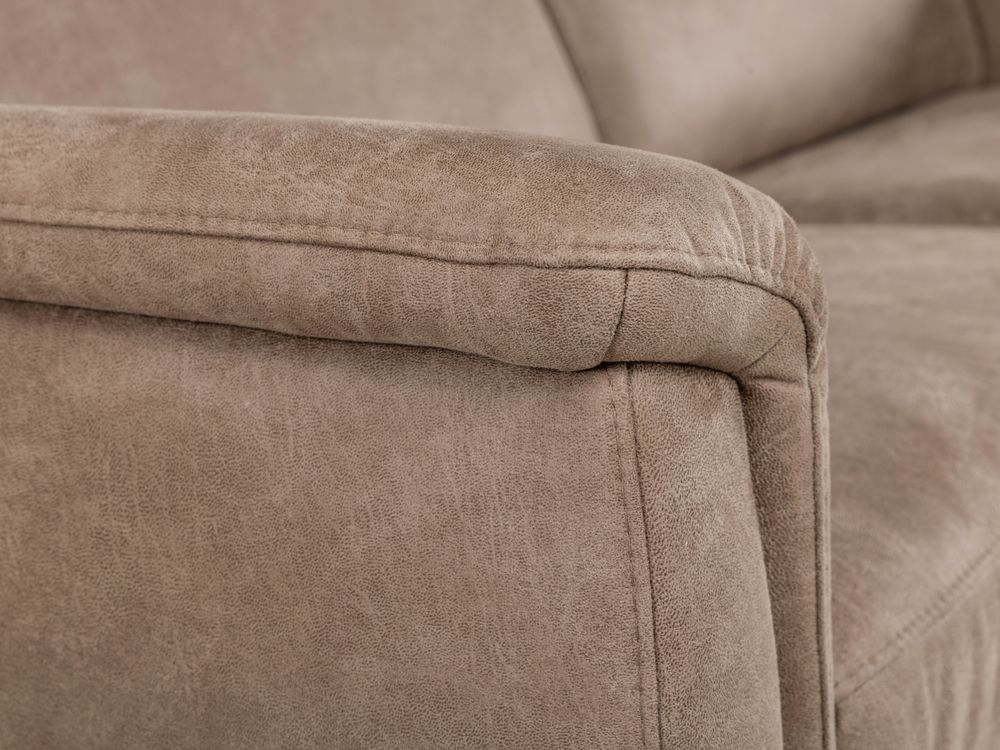 3-zit met elektr. relaxen OSLO - Taupe C-DFM-14-TZ