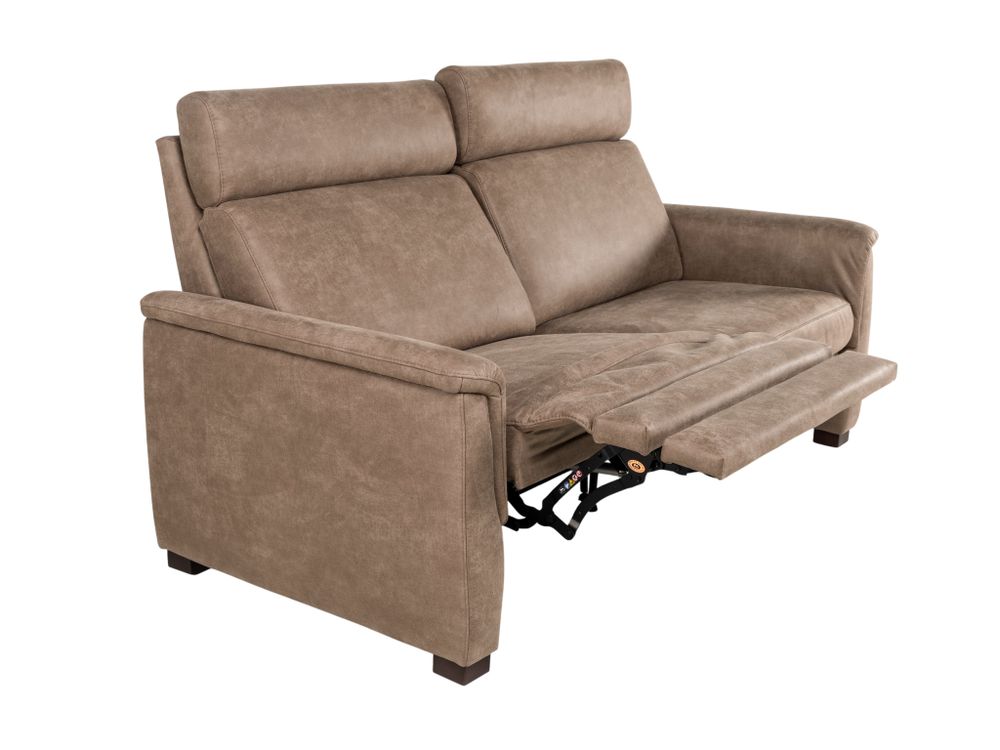 3-zit met elektr. relaxen OSLO - Taupe C-DFM-14-TZ