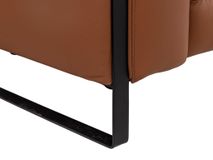 3-zit met 2 elektr. relaxen BRADLEY - Cognac leder DDV-19-000687-LR-C228