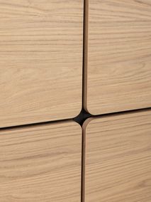 Wandkast REDFORD - Blond oak MXF-284-000007