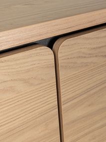 Wandkast REDFORD - Blond oak MXF-284-000007