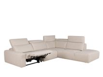 Hoekzetel met elektr. relaxen BELLA - Ecru C-DFM-15-HKS1