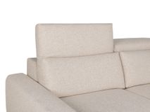 Hoekzetel met elektr. relaxen BELLA - Ecru C-DFM-15-HKS1