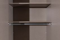 Draaideurkast QUADRA SPIN - Metallic Grey C-RCH-69-KAST3