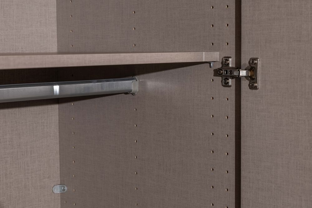 Draaideurkast QUADRA SPIN - Metallic Grey C-RCH-69-KAST3
