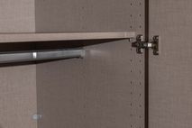 Draaideurkast QUADRA SPIN - Metallic Grey C-RCH-69-KAST3