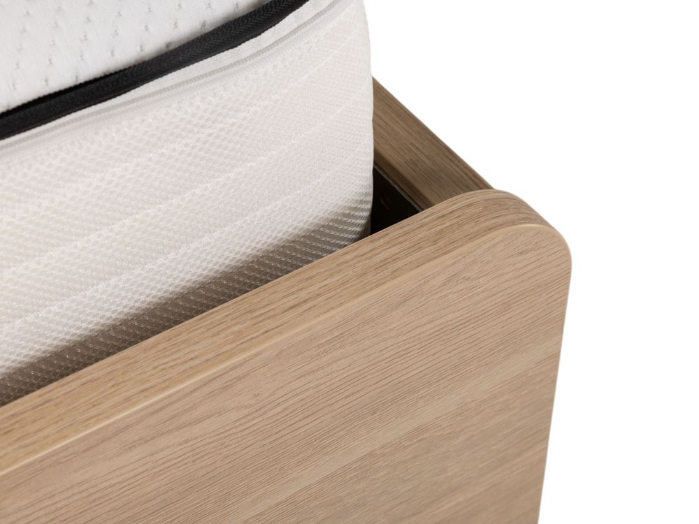 Bedkader LAGO - Brushed Sand Oak Nature MBR-85-000001