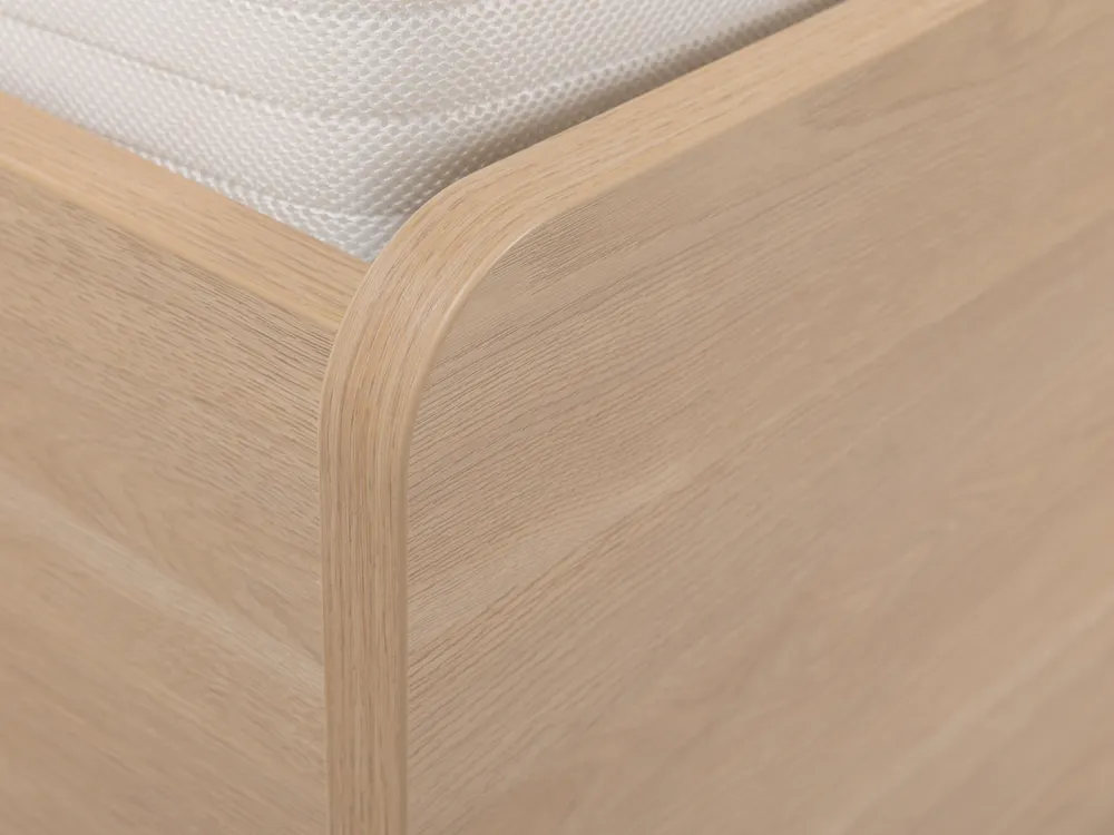 Bedkader LAGO - Brushed Sand Oak Nature MBR-85-000001