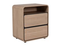 Nachttafel LAGO - Eikenhouten look MBR-85-000010