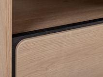 Nachttafel LAGO - Eikenhouten look MBR-85-000010