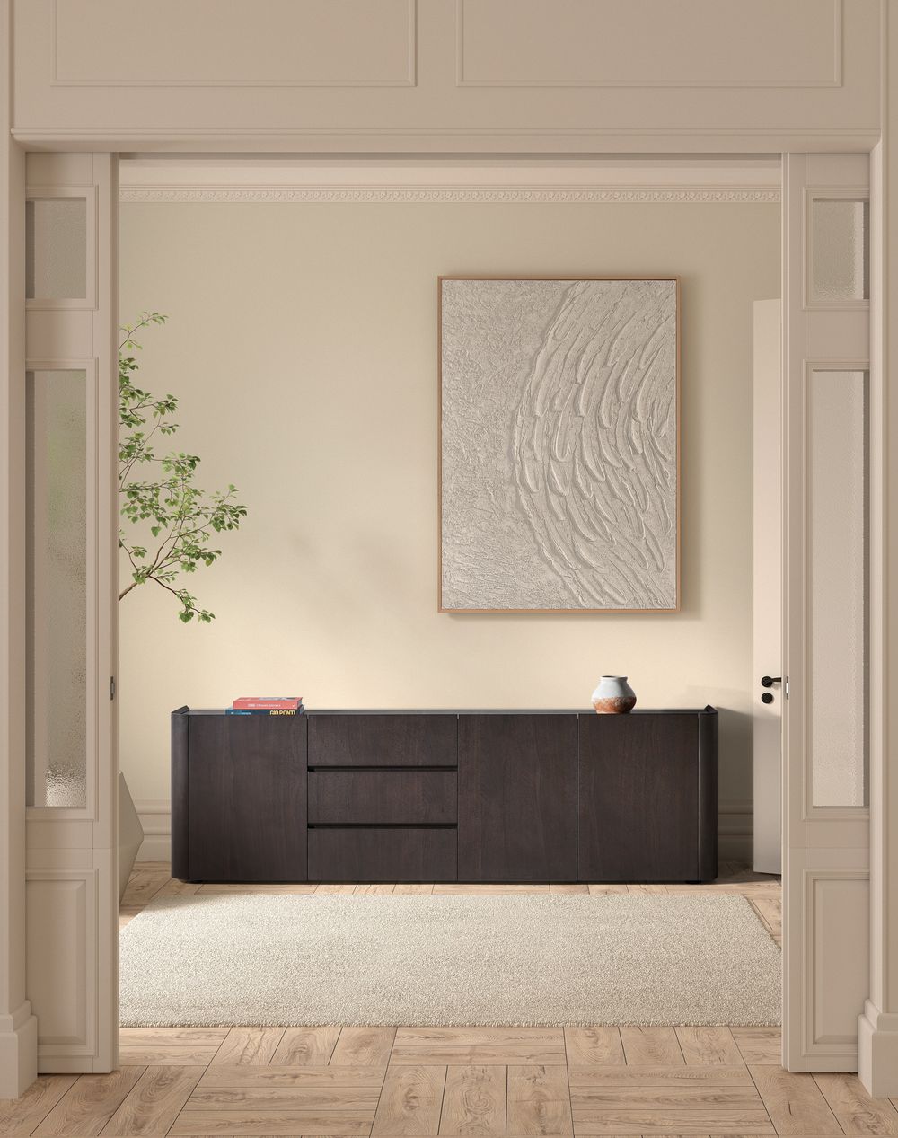 Dressoir CHAMBAO - Walnut DEZ-74-000013