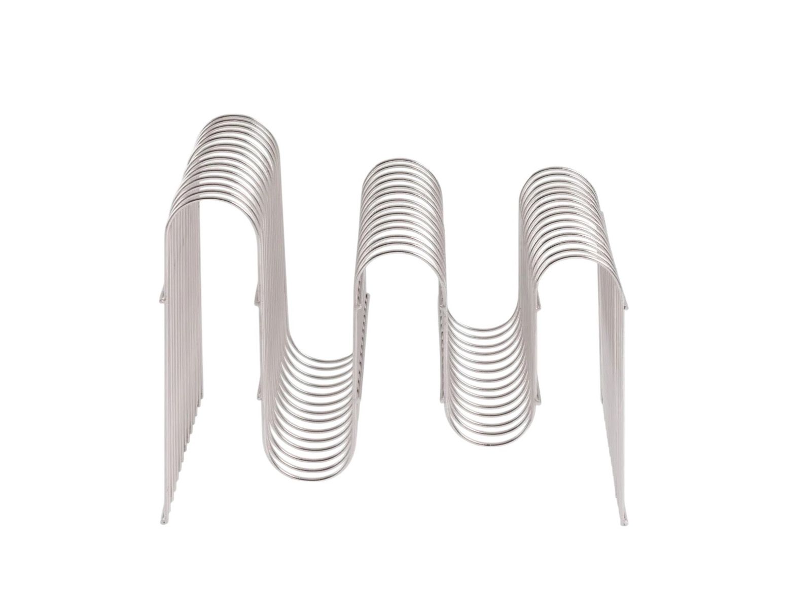 Magazinehouder GUS - Zilver CCM 53153CHR