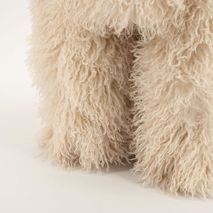 Voetbank DOODLY - Taupe BBO 250237