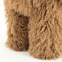 Voetbank DOODLY - Donkerbruin BBO 250238