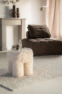 Voetbank DOODLY - Donkerbruin BBO 250238