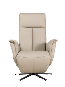 Elektrische relaxfauteuil PANDORA - Beige leder MED-14-TZ1
