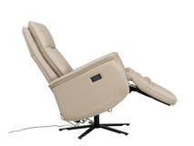 Elektrische relaxfauteuil PANDORA - Beige leder MED-14-TZ1