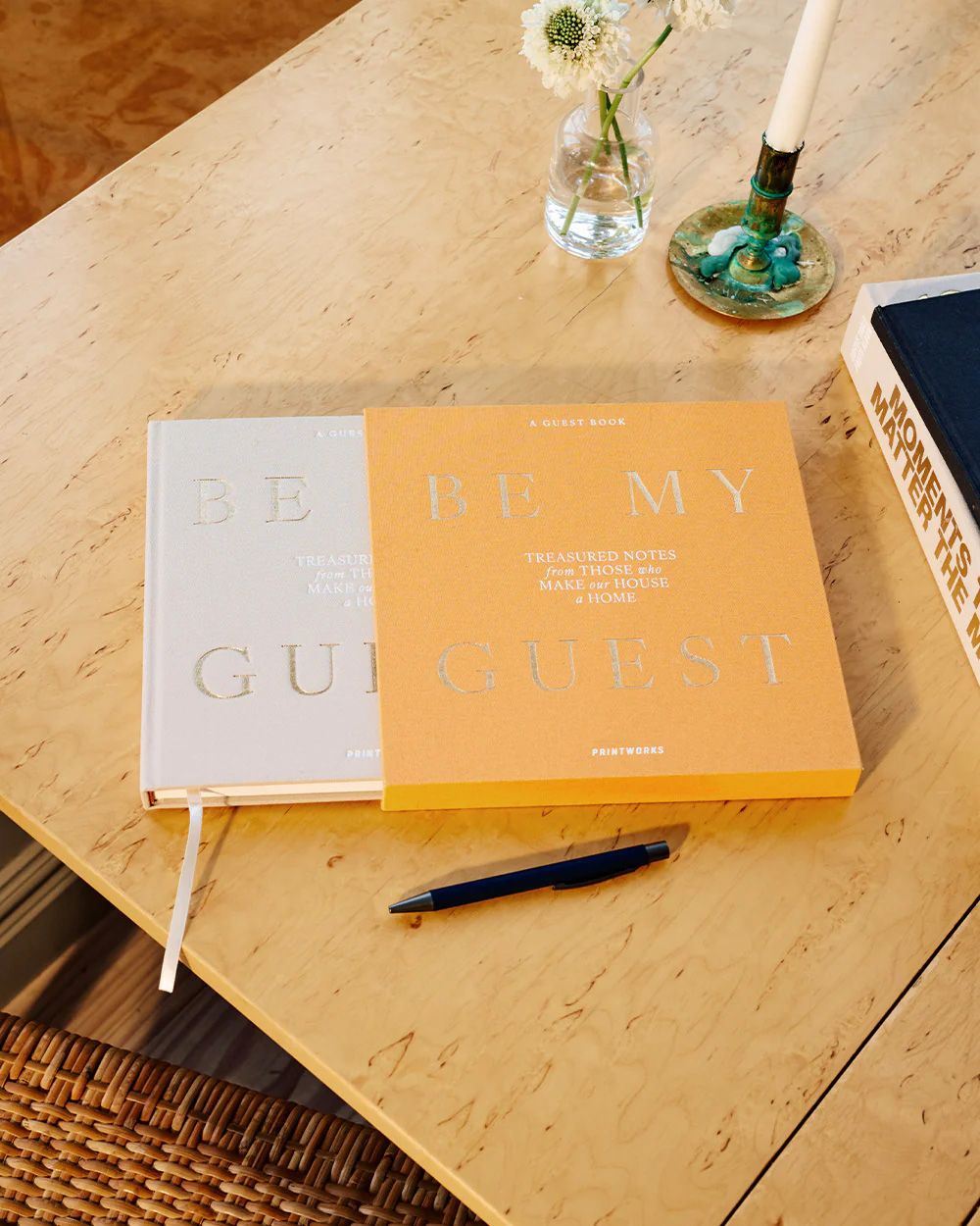 Gastenboek BE MY GUEST - Roze/Roest PRT PW00780