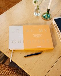 Gastenboek BE MY GUEST - Roze/Roest PRT PW00780