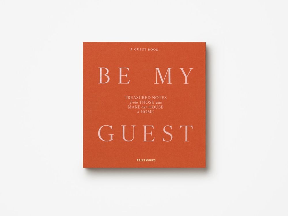 Gastenboek BE MY GUEST - Roze/Roest PRT PW00782