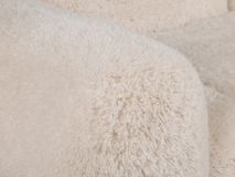 3-zit met voetbank MYOTIS - Crème C-RIV-101-TZ2